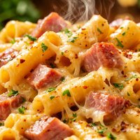 Ham and Cheese Ziti
