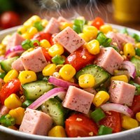 Ham and Corn Salad