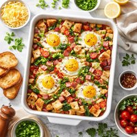 Ham and Egg Brunch Casserole