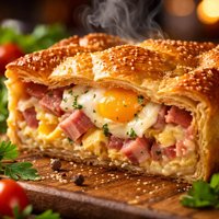 Ham and Egg Pie