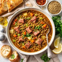 Ham and Lentil Stew