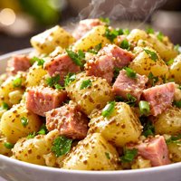 Ham and Mustard Potato Salad
