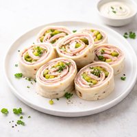 Ham and Pickle Swirls Appetizer