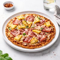 Ham and Pineapple Pizza