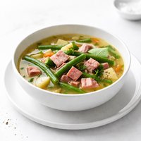 Ham and String Green Bean Soup
