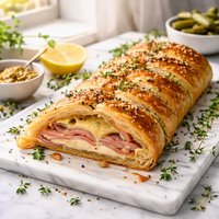 Ham and Swiss Dijon Braid