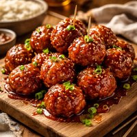 Ham Balls with Hawaiian Punch Sauce