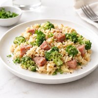 Ham Broccoli and Rice Casserole