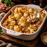 Ham Cauliflower Casserole