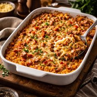 Ham Hash Browns Veggies Casserole