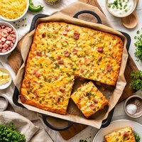 Ham N Cheddar Cornbread