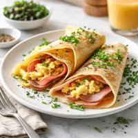 Ham N Egg Crepes