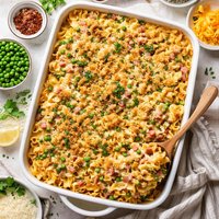 Ham N Noodles Hot Dish