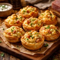 Ham Potato Puffs