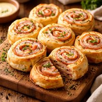 Ham Swiss Pinwheels