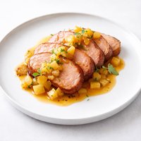 Ham with Pineapple Sauce
