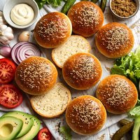 Hamburger Buns Low Carb