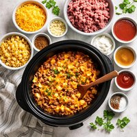 Hamburger Casserole for Crock Pot