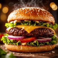 Hamburger for One Person