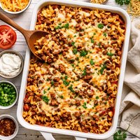 Hamburger Noodle Casserole