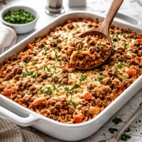 Hamburger Rice Casserole