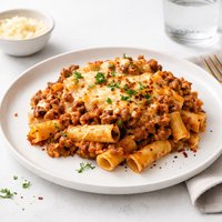 Hamburger Sour Cream Pasta Bake