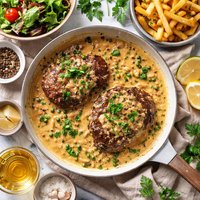 Hamburger Steak Hache Au Poivre