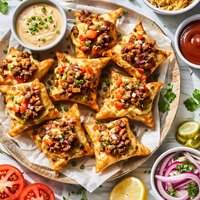 Hamburger Wontons