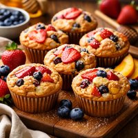Happy Fruit Muffins