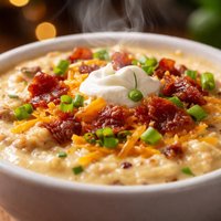 Hard Rock Cafe Baked Potato Soup