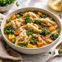 Harvest Dumpling Soup