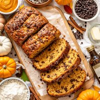 Harvest Moon Yeast Risen Chocolate Chip Pumpkin Bread