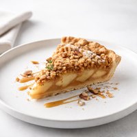 Harvest Pear Crumb Pie