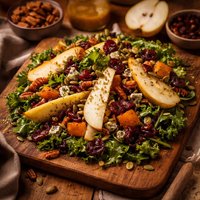 Harvest Salad with Pears