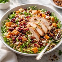Harvest Turkey Cranberry and Brown Rice Salad