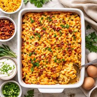 Hash Brown Cheddar Bake