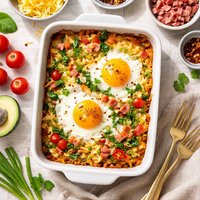Hash Brown Egg Bake for Two