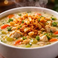 Hash Browns Chicken Soup