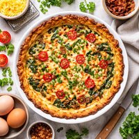 Hash Browns Quiche