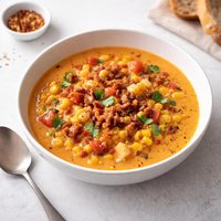 Havrvest Tomato Corn Chowder