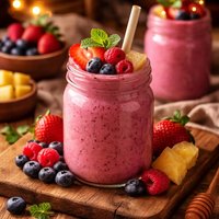 Hawaiian Berry Smoothie
