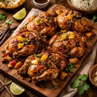 Hawaiian Cornish Hens