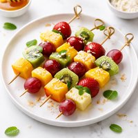 Hawaiian Fruit Kabobs
