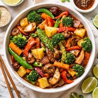 Hawaiian Japanese Teriyaki Vegetables