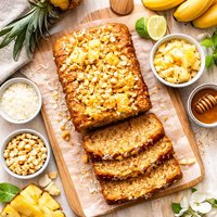 Hawaiian Pineapple Banana Bread