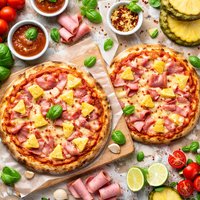 Hawaiian Pizzas