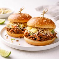 Hawaiian Pulled Pork Sandwiches