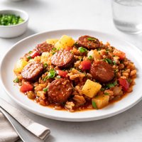 Hawaiian Sausage Casserole