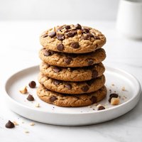 Hazelnut Butter Chocolate Chip Cookies