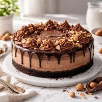 Hazelnut Chocolate Cheesecake